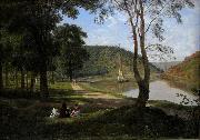 Francis Danby View of the Avon Gorge Spain oil painting artist